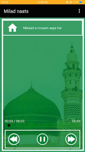 Audio naat 2021- Naat Sharif Free screenshot 1