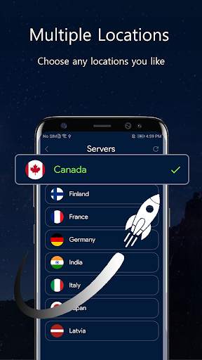 ODE VPN - Fast Secure VPN App screenshot 3