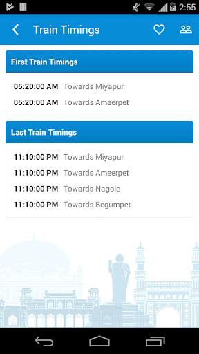 Hyderabad Metro Timings screenshot 7