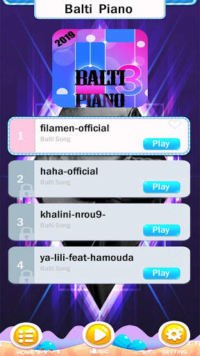 Piano Balti Filamen & Haha tiles screenshot 3