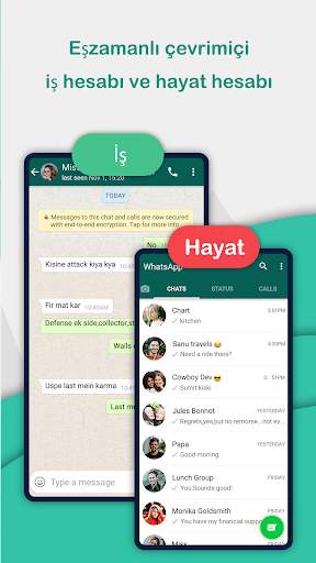 Multi Accounts - Birden çok hesap & Paralel app screenshot 4