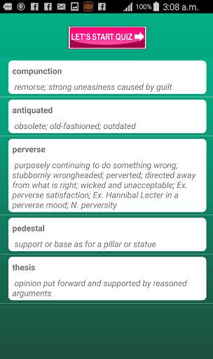 English Vocabulary Builder скриншот 4