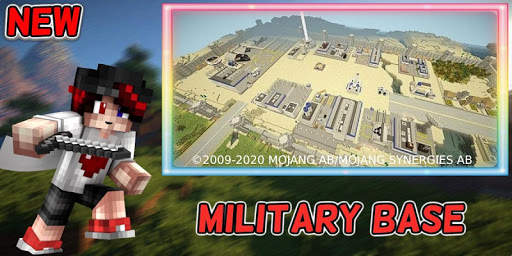 Map Military Base   Tank Mod for MCPE screenshot 1