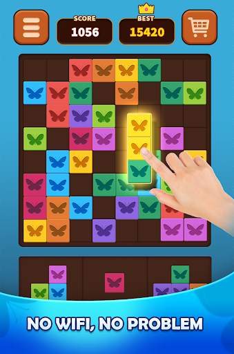 Triple Butterfly: block puzzle 4 تصوير الشاشة