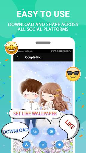 Cute Profile Wallpaper screenshot 4