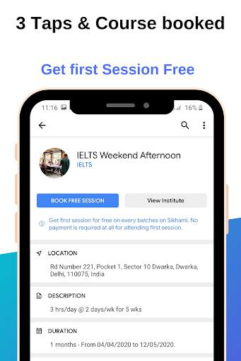 Sikhami - Online Courses Booking App screenshot 4