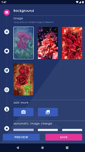 Elegant RedRose Live Wallpaper screenshot 1