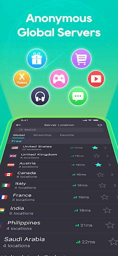 X-Secure VPN Master : Fast VPN screenshot 1