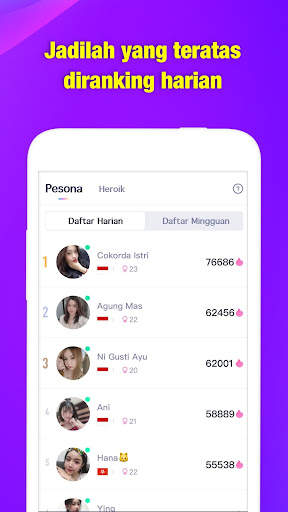 FancyU - Aplikasi Video Chat screenshot 3