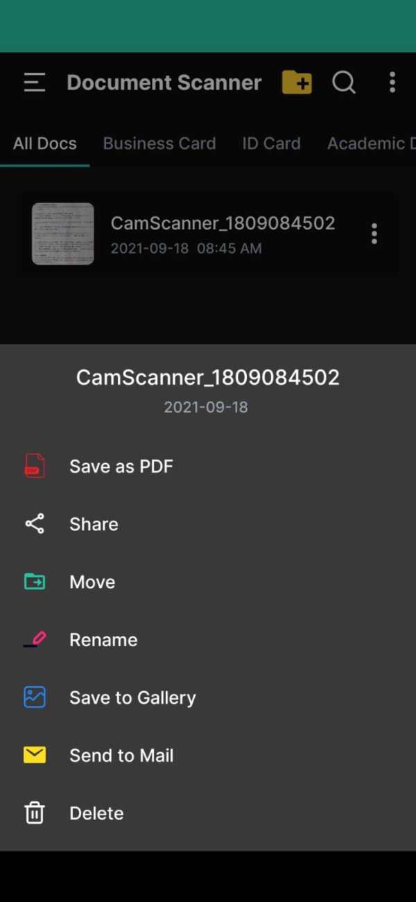 Mobile Cam Document Scanner screenshot 5