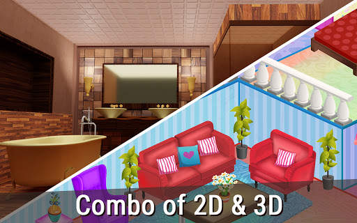 Design My Home 3D - House Flipper, Color by Number screenshot 3
