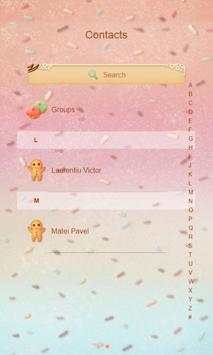 Cute Candy SMS Theme screenshot 3