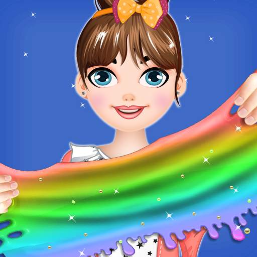 Rainbow DIY Slime Maker: Squishy Fluffy Jelly Game 1.0.6