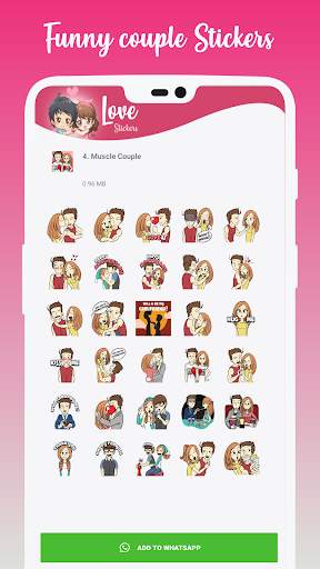 Love Stickers For WhatsApp (WAStickerApps) screenshot 4