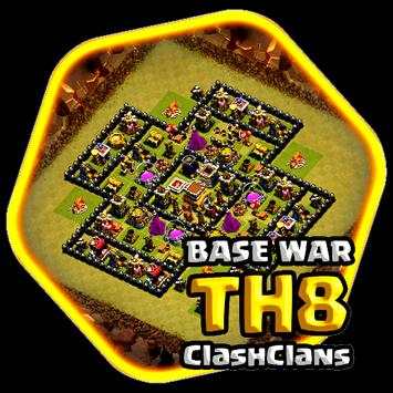 TH8 War Base COC 2017 screenshot 3
