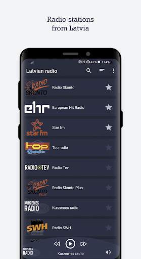 Online Latvian Radio screenshot 1