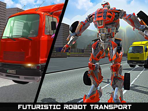 Robot Truck transportu samocho screenshot 9