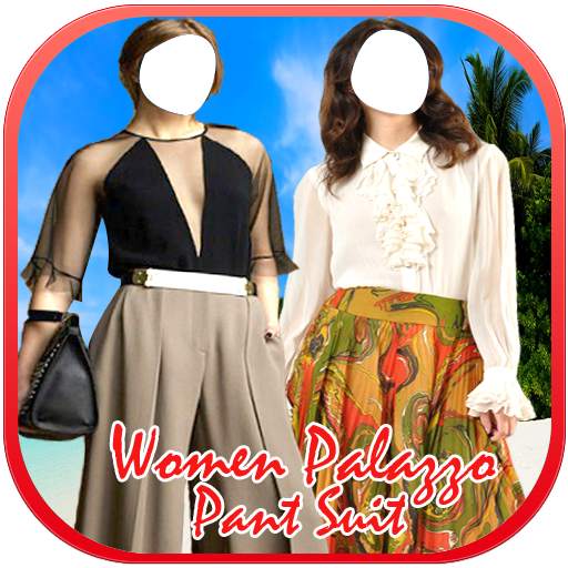 Women Palazzo Pant Suit New 1.5