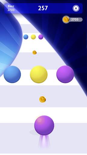 Color Rolling Ball - 3D Ball Race Game screenshot 3