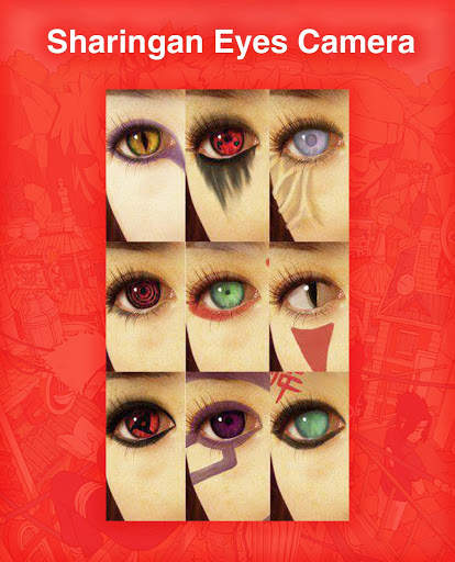 Sharingan Eyes Camera - Anime Photo Editor screenshot 3