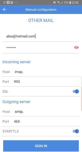 Email App for Hotmail, Outlook & Exchange Mail screenshot 7