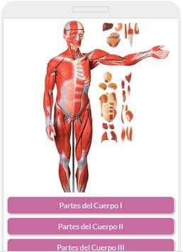 Clasifica Partes del Cuerpo Humano screenshot 1