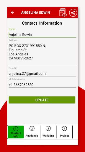 Resume Builder screenshot 3