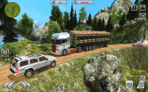 Offroad Jeep Driving Sim 2017 screenshot 2