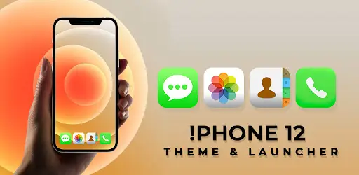 Launcher Theme for IPhone 12s स्क्रीनशॉट 1