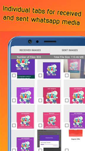 File manager for Whatsapp screenshot 2
