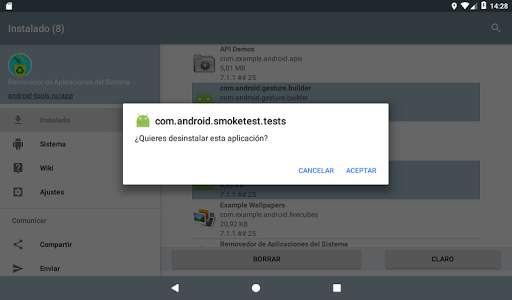 Administrador de aplicaciones del sistema screenshot 11