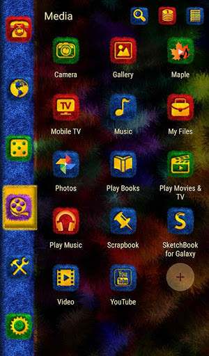 TSF NEXT ADW NOVA LAUNCHER FUZZY THEME screenshot 6