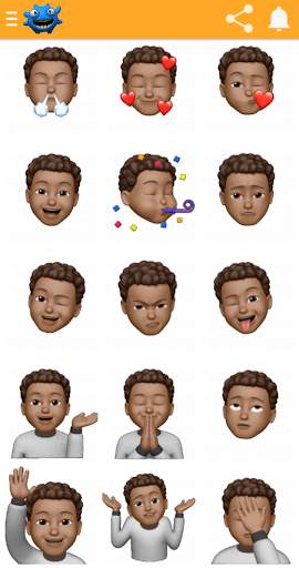 Emojis Sticker 3D Para Whatsapp 2021 screenshot 3