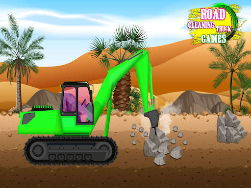 Road Cleaning Truck Games screenshot 13