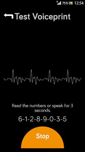 VoiceUnlock Free screenshot 2
