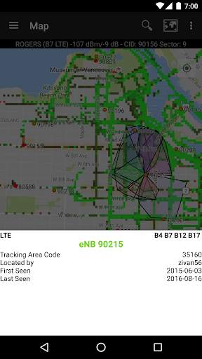 CellMapper screenshot 3