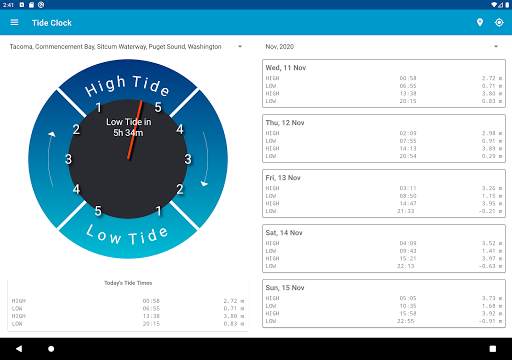 Tide Clock screenshot 12