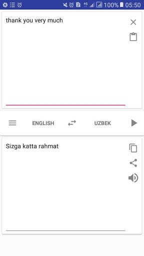Uzbek English Translator screenshot 2