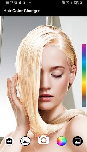 Hair Color Changer Camera LIVE screenshot 3