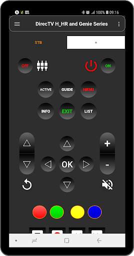 Remote Control for Sky/Directv screenshot 1