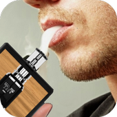 Virtual cigarette icon