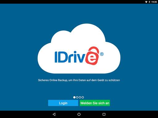 IDrive Online Backup screenshot 8