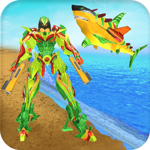 Whale Shark Transform Robot Games icon
