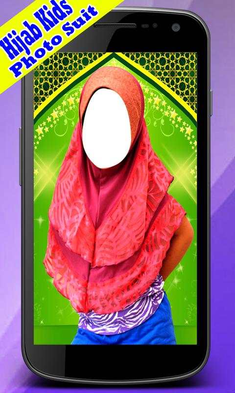 Hijab Kids Photo Suit Latest screenshot 2