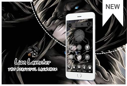 Lion Launcher Theme screenshot 1