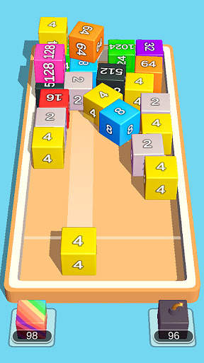 2048 3D: Shoot & Merge Number Cubes, Block Puzzles screenshot 2