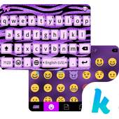 Zebra Sparkle Emoji Keyboard 18.0