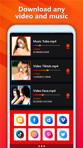Downloader Master for Social screenshot 1