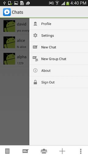 Old SodaChat Safe of Data App screenshot 4