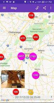 Photo / Video Map with Location Gallery screenshot 1